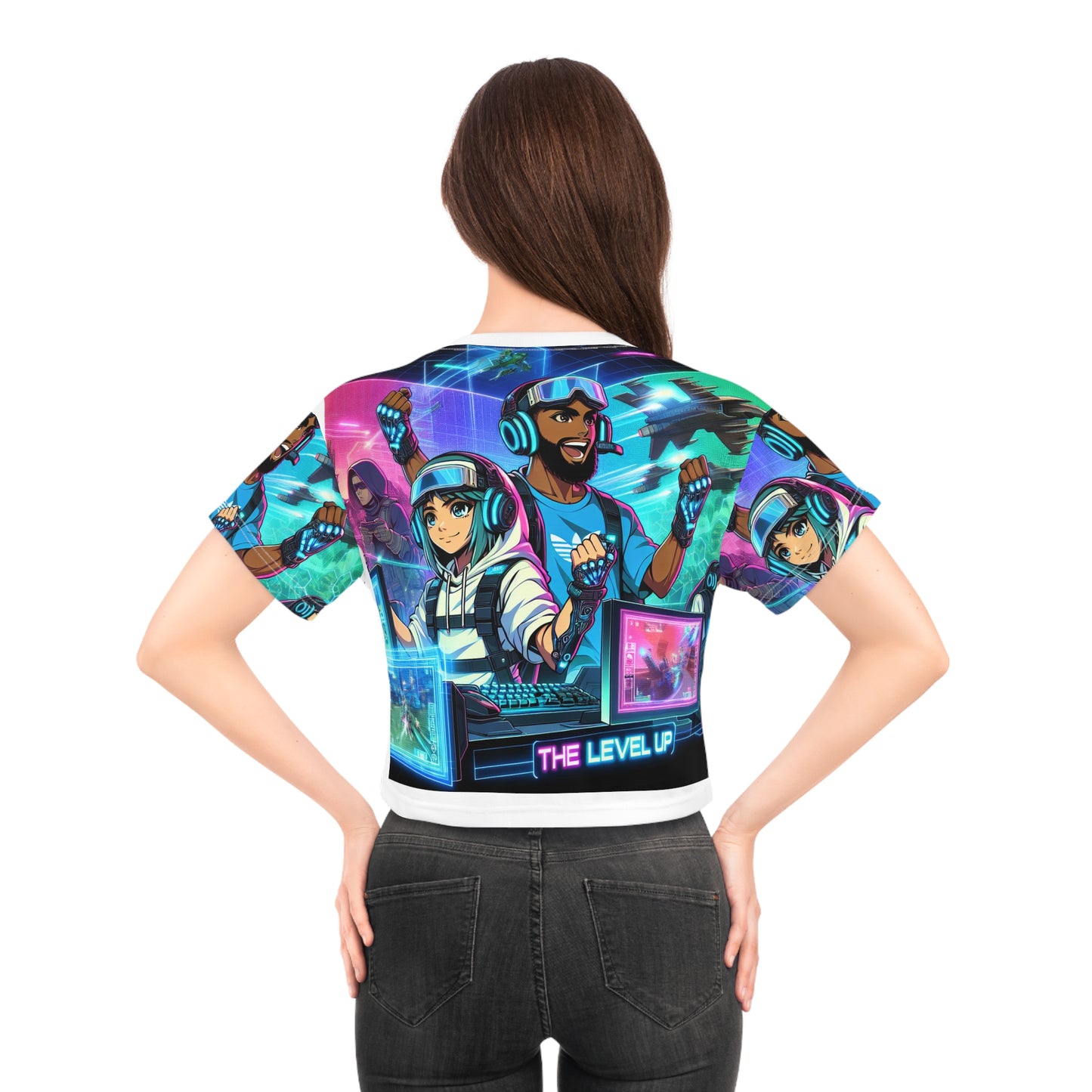 Crop Tee (AOP)