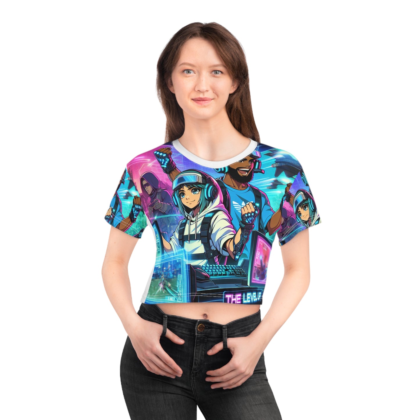 Crop Tee (AOP)
